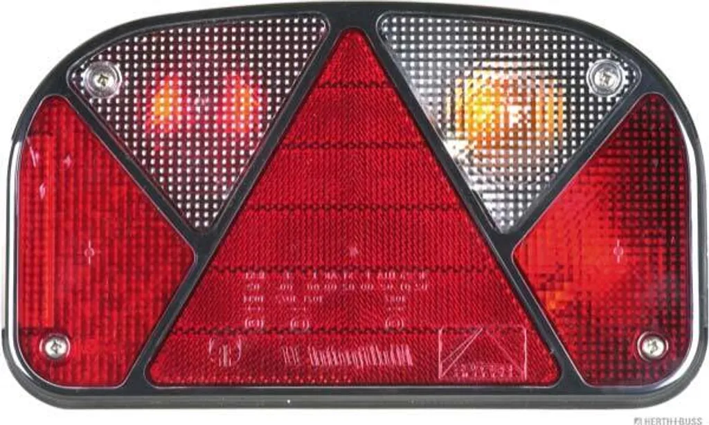 Bloc Optique Arrière Multipoint pour Signalisation de Remorque 12V