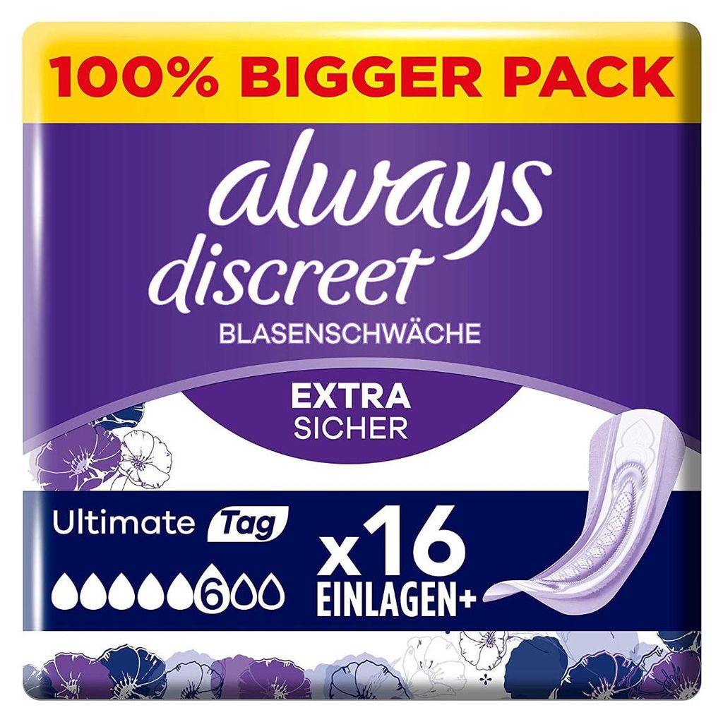 Always Discreet Ultimate Tag Big Pack wygodne i dyskretne Zdjęcie produktu 