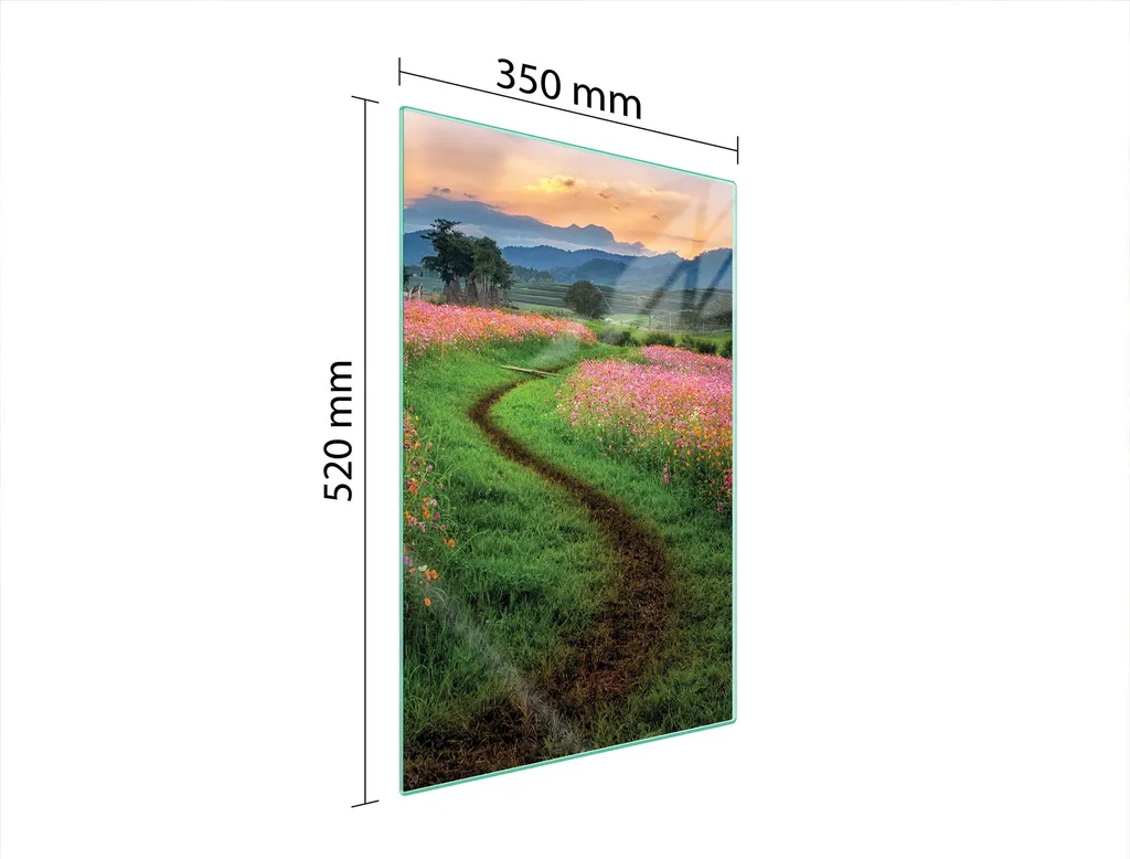 Tagliere Vetro Temperato 35x52 cm | Protezione Top Cucina e Induzione