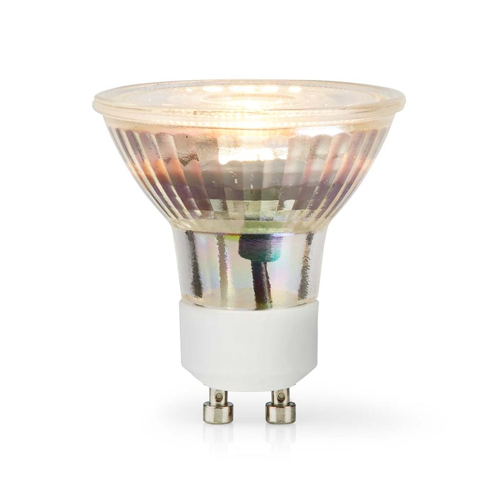 Nedis Lbgu10P164 Led-Lamp Gu10 Spot 4.5 W 345 Lm 2700 K Warm Wit Aantal Lampen In Verpakking: 1 Stuks