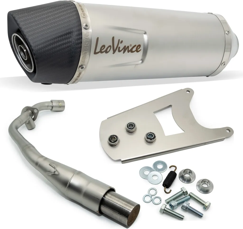 Ligne d'Échappement Homologuée avec Catalyseur pour Vespa 125 iGet ABS