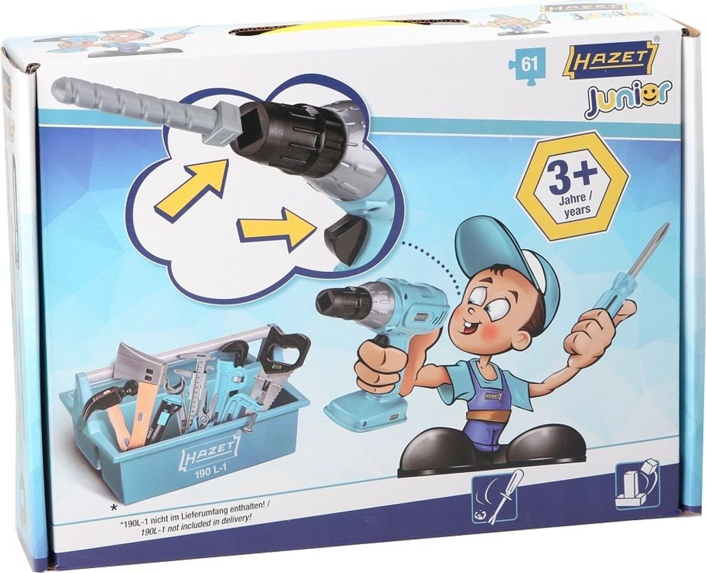 Hazet Kinderspielzeug Werkzeugsatz 61-teilig (für Kinder ab Produktbild 6