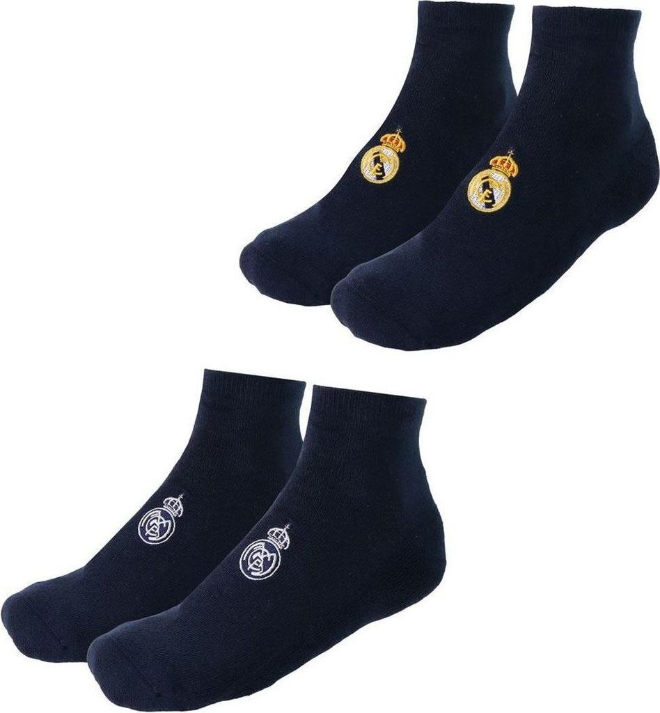 Socken 2er-Pack – Real Madrid Schwarz 39-42 Cerda