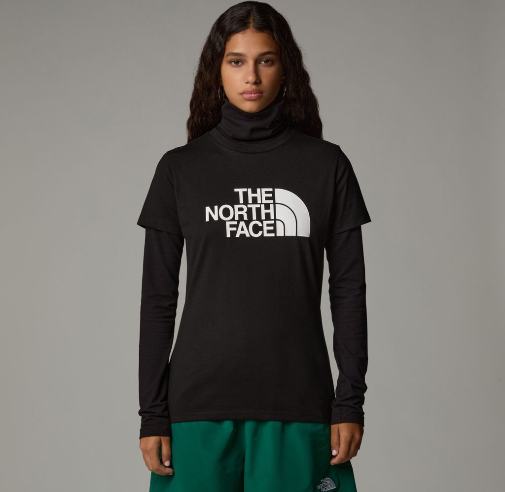 The North Face W S/S Easy Tee Tnf Black Tnf Black M