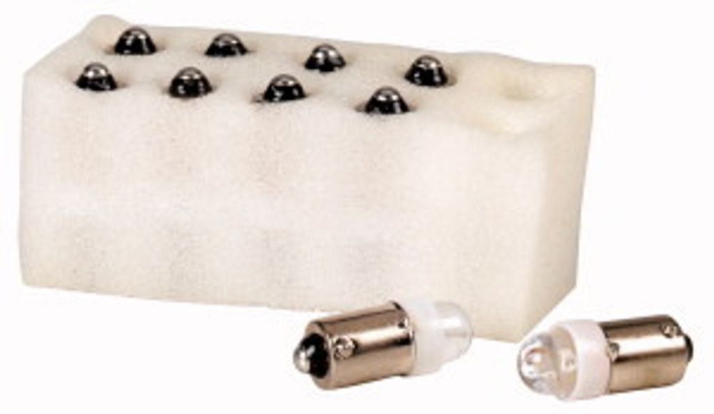 Eaton A22-LED-W LED, BA 9s, weiss, 12-30VAC/DC, 15mA , 261362