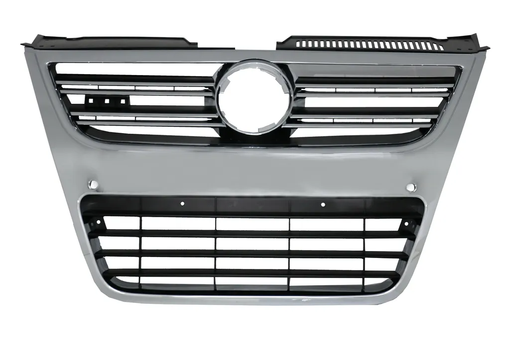 Grille Centrale de Pare-chocs pour Passat 3C R36 07-10 Finition Chrome