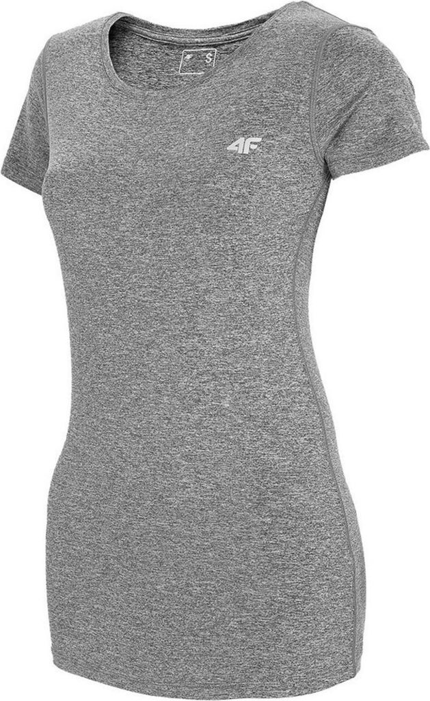 4F - Damen Fitness T-Shirt - grau