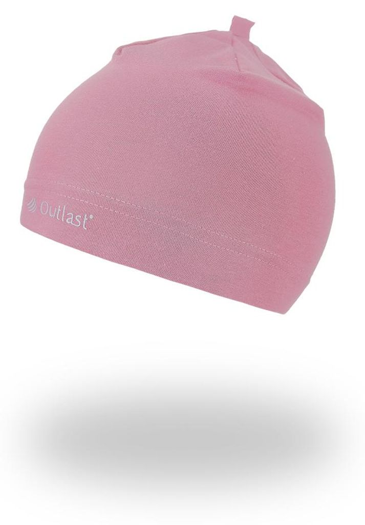 Beanie Mütze dünn Outlast - Dunkelaltrosa, 4 | 45-48 cm