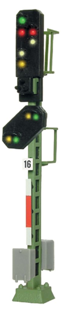 Viessmann 4416 N Licht-Ausfahrsignal mit Vorsignal