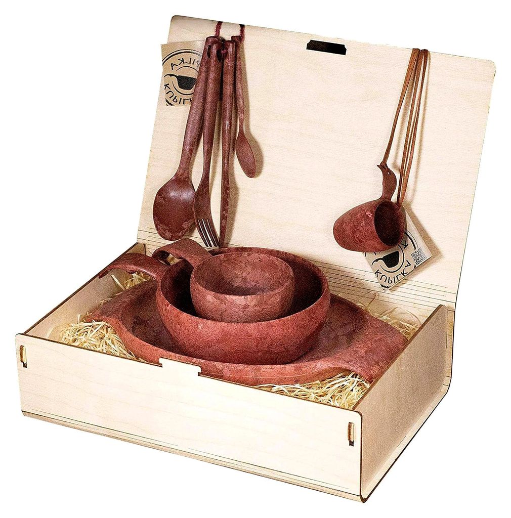 Premium-Set – Öko-Geschirr, leicht und langlebig