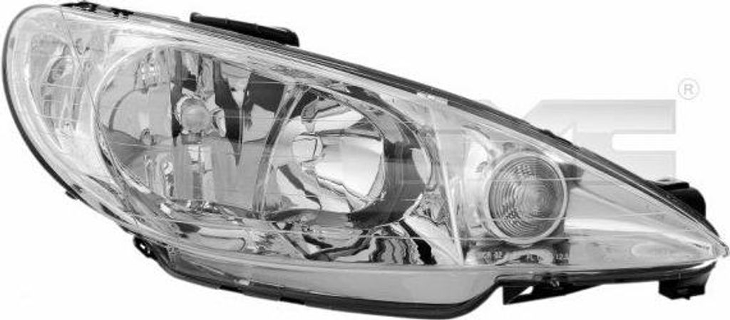 TYC 20-6155-05-2 Hauptscheinwerfer OE 6205S9 kompatibel mit 206