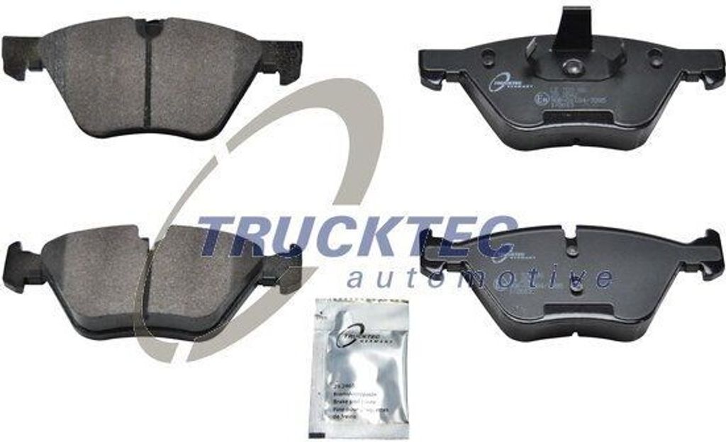 TRUCKTEC AUTOMOTIVE Bremsbeläge Satz Vorne Bremsklötze für BMW 5 Limousine (E60) 08.34.110
