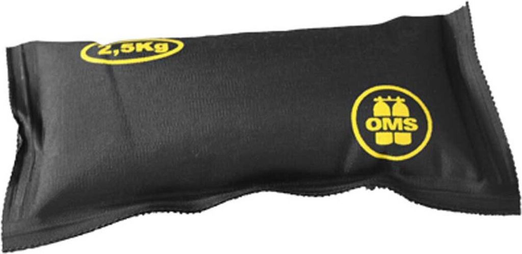 Oms Soft 2.5kg Gewicht Schwarz 2.5 kg Schwarz 2.5 kg