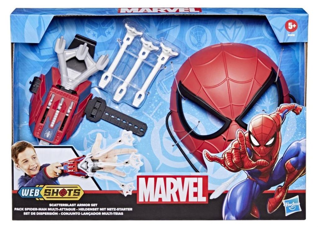 Zestaw Spider-Man Scatterblast Manusa i maska Zdjęcie produktu 