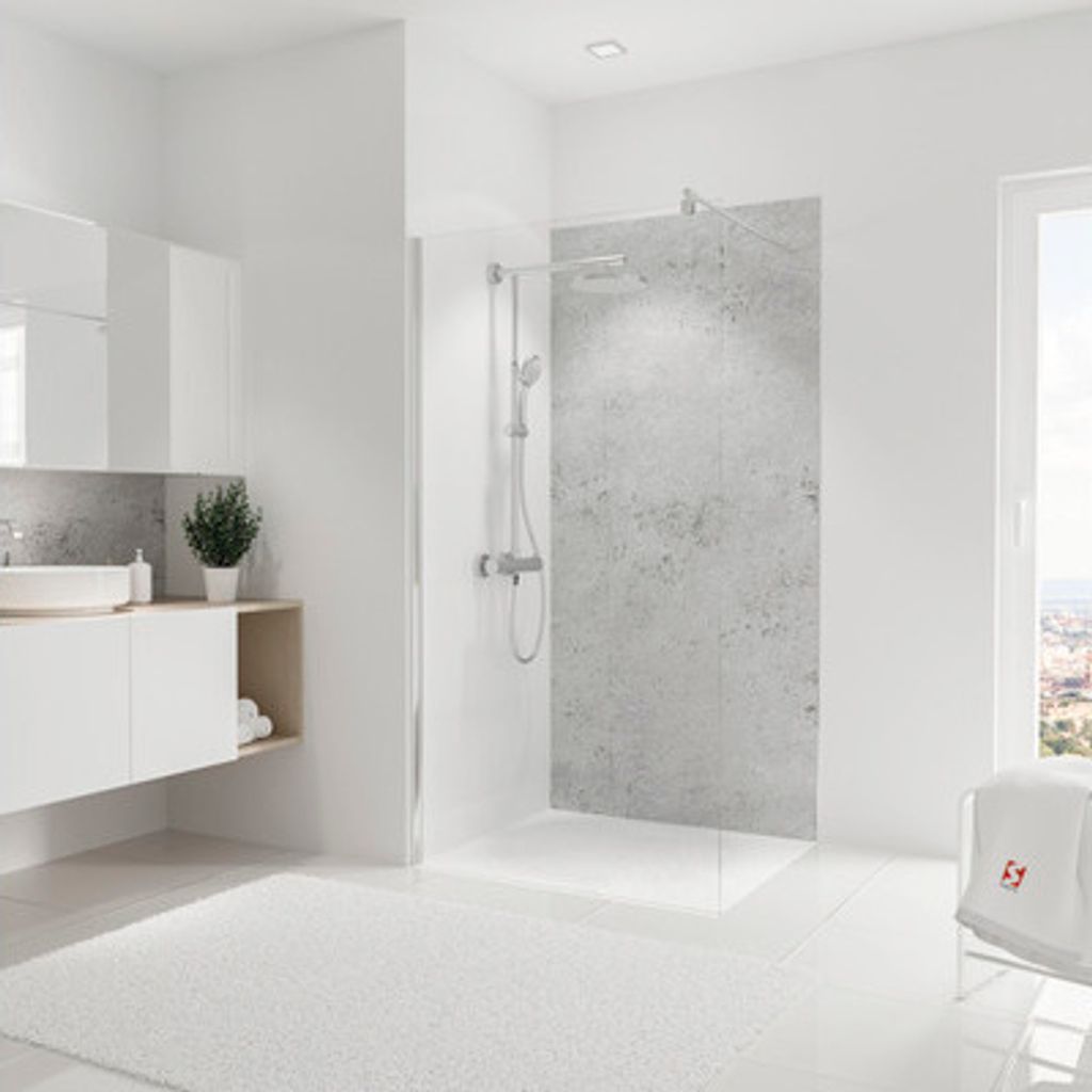 Duschrückwand SCHULTE DecoDesign Steinoptik hell 210 x 100 cm LW1901021 602