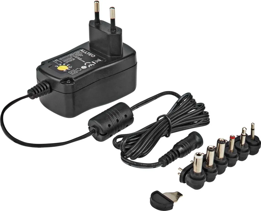 Adaptateur secteur Allteq ALTQ-ACDC-009 AC/DC de 3V à 12V Max 600mA