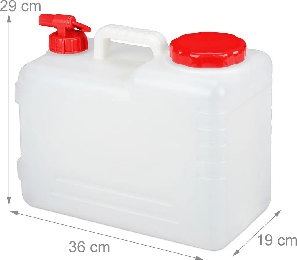 Pichet à eau avec robinet pour frigo - Idéal jus et thé glacé - 2
