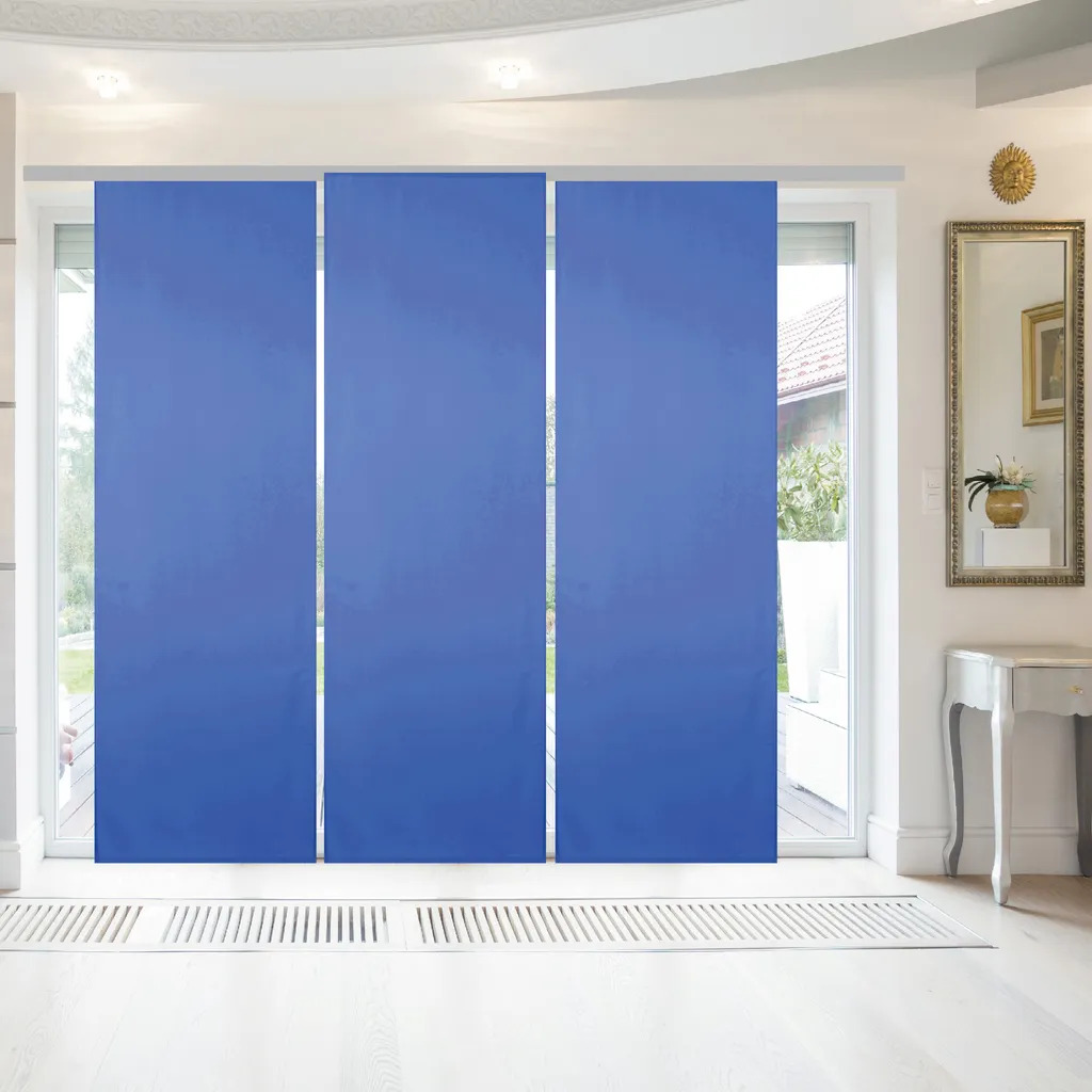 Blindecor Lira tenda a rullo giorno e notte, colore Viola, tenda per interni 120 x 250 cm