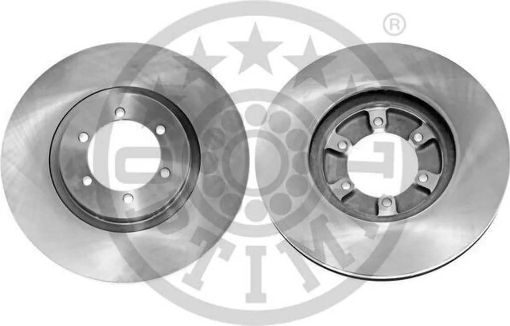 Jeu de disques de frein ventilés 304mm pour HYUNDAI TERRACAN (HP) 2.9