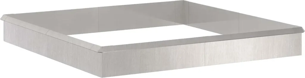 Protéger le Potager des Limaces : Kit 12 Bordures Inox vidaXL Argenté
