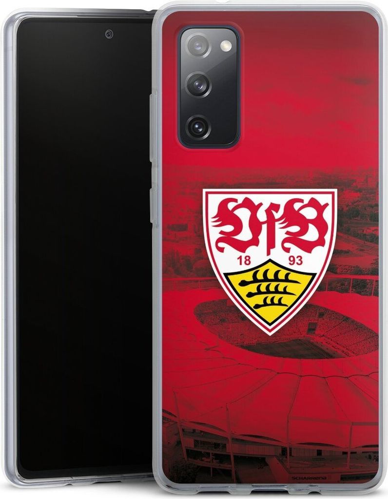 DeinDesign Handyhülle für Samsung Galaxy S20 FE 5G Silikon Hülle Case Smartphone Schutzhülle Offizielles Lizenzprodukt Stadion VfB Stuttgart