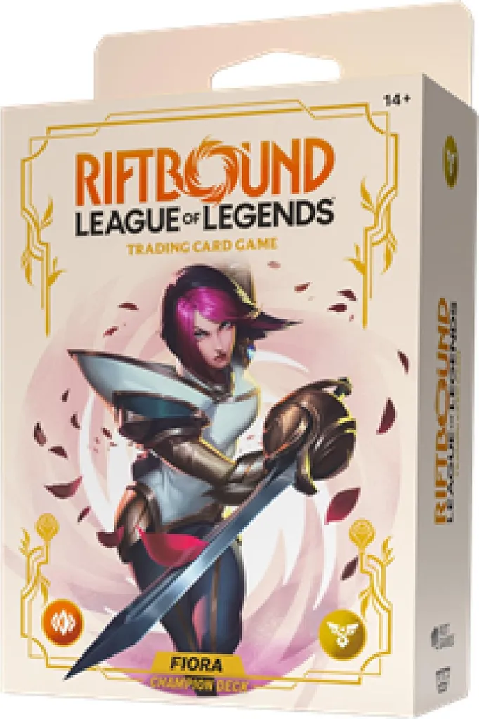 Deck de Champion Riftbound LoL pour Tournois TCG Fiora Rumble