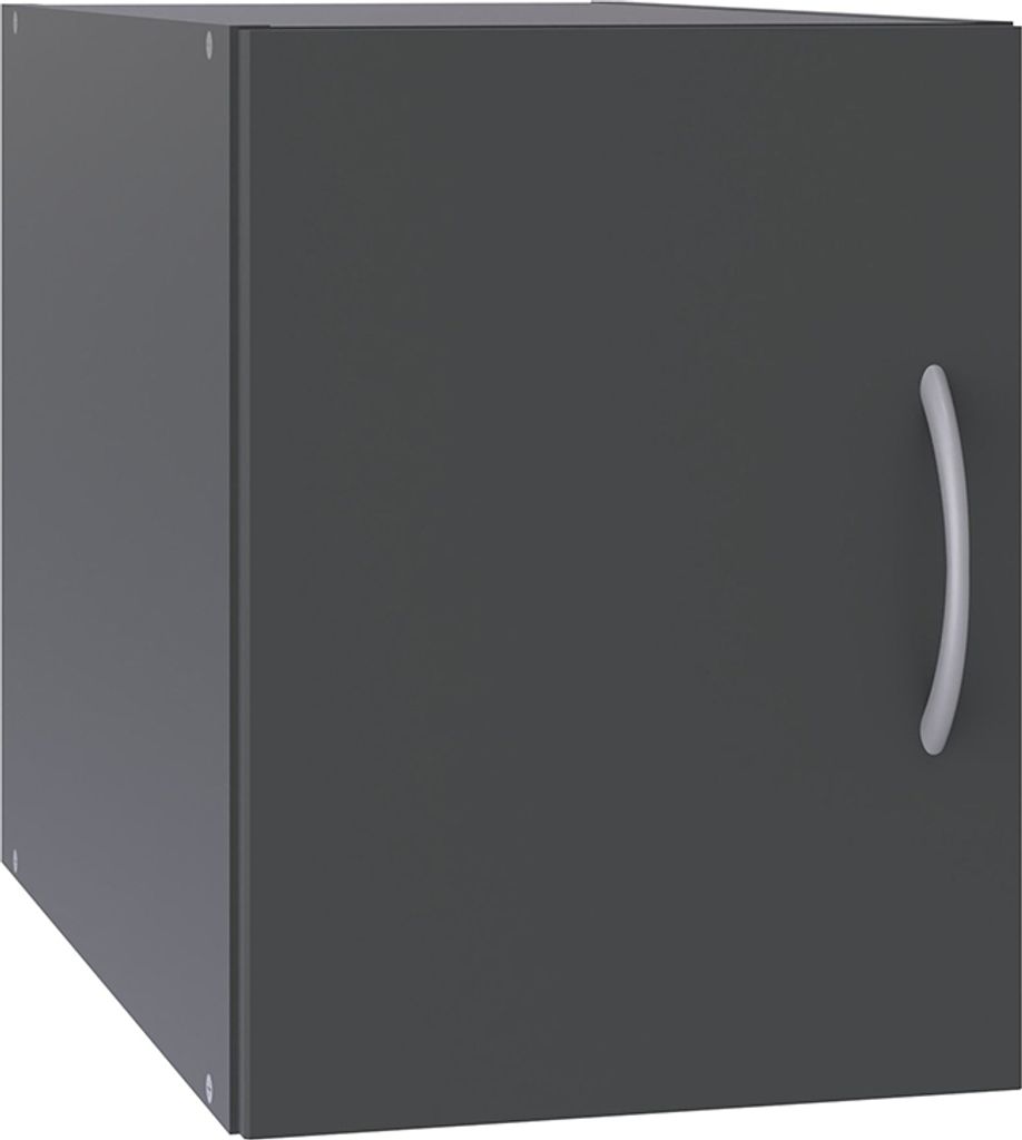 Aufsatzschrank graphit MIAMI-43, B/H/T ca. 30/40/54 cm Produktbild 