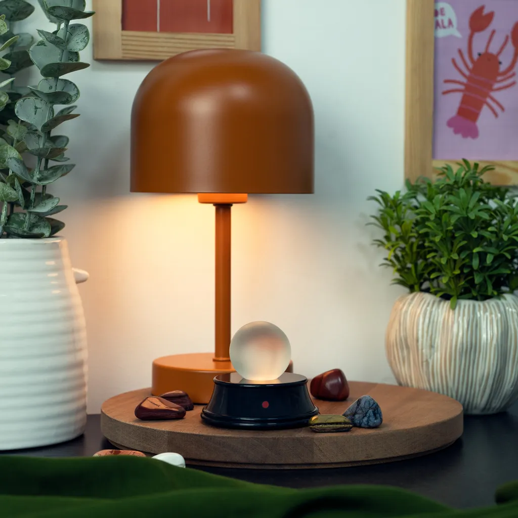 Mini boule de cristal d'aide à la décision 3cm - Objet de bureau ludique