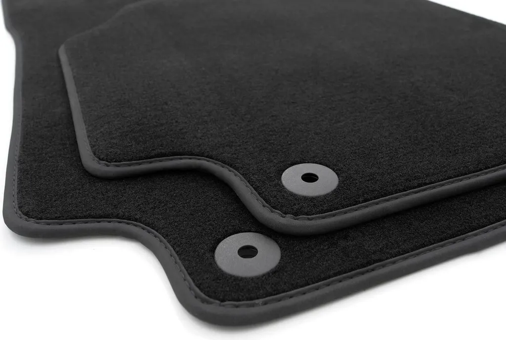 Tappetini Audi R8 4S 2015+ in Velluto Originale - Set 2 Pezzi Nero
