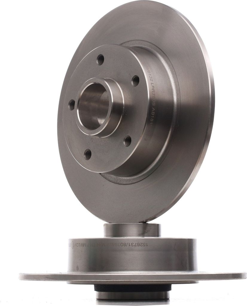 RIDEX 82B0518 - OE 43 20 000 10R Bremsscheibe, Hinterachse für Clio IV, Grand Scenic III (JZ), Megane CC, Megane III, Scenic III