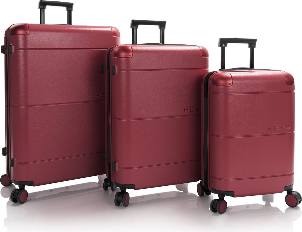 Heys Zen 4 Rollen Kofferset 3-teilig mit Dehnfalte