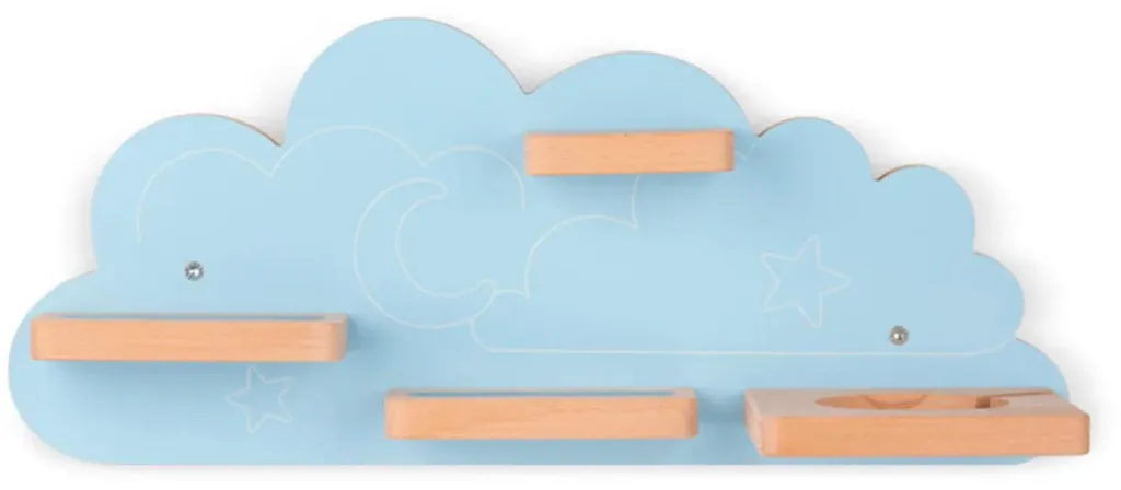 Rangement Tonies : fini le désordre avec l'étagère murale nuage de rêves