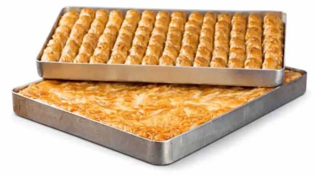 Backblech aus Aluminium für Baklava und Börek, 35 x 45 cm Produktbild 