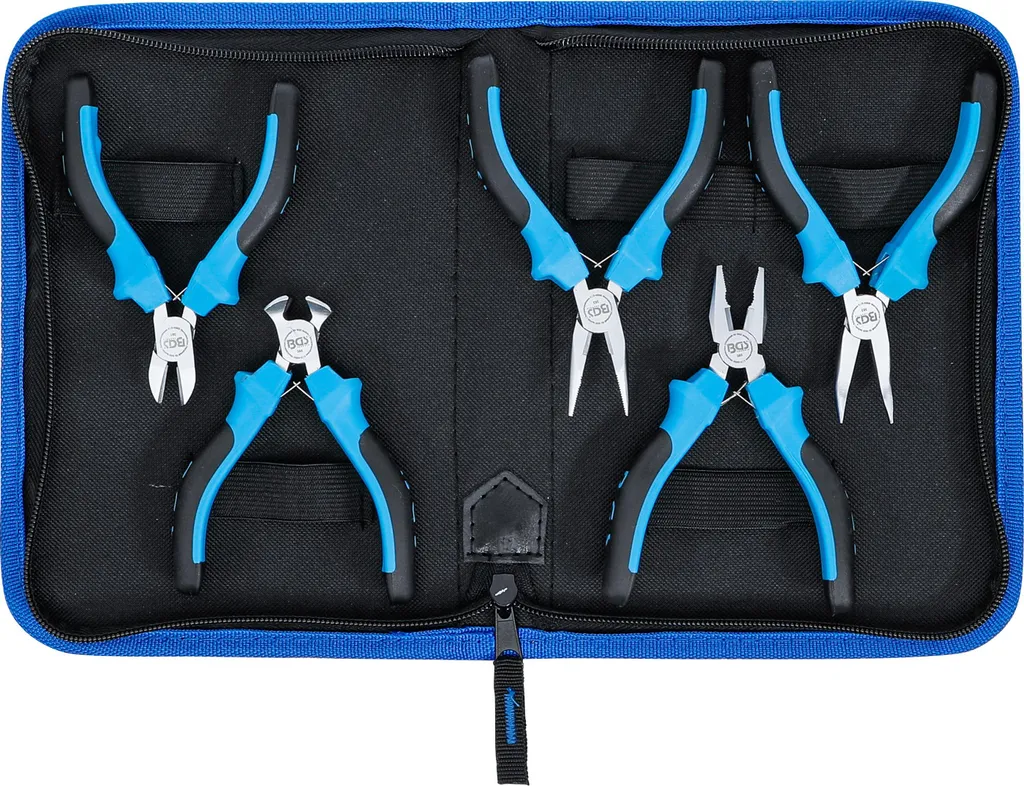 Assortiment de mini-pinces pour réparation smartphone et circuits imprimés 5pcs