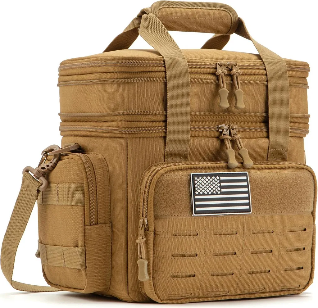 Borsa Termica Isolata Cachi: Borsa Pranzo Tattica per Picnic e Gita