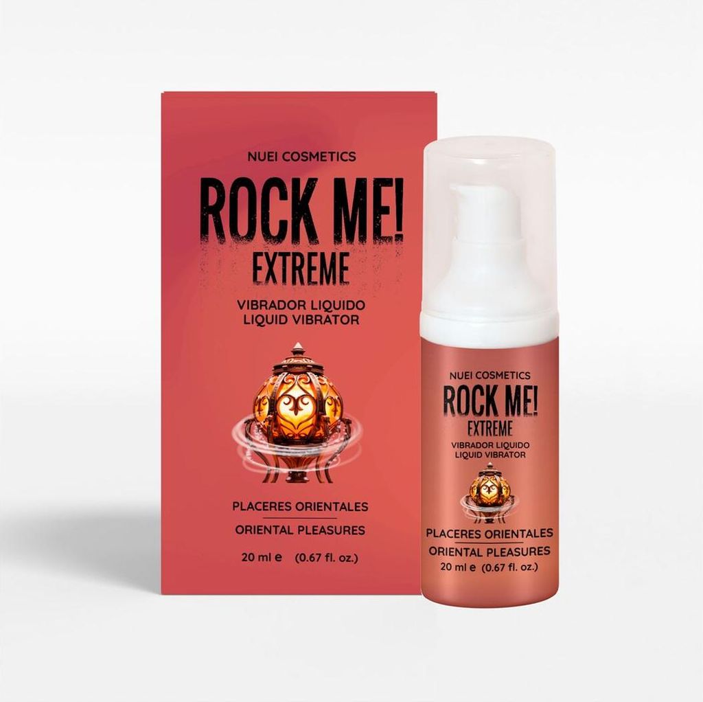 Gleitmittel Erdbeere Nuei Cosmetics of the Night ROCK ME! 20 ml Erdbeere Minze