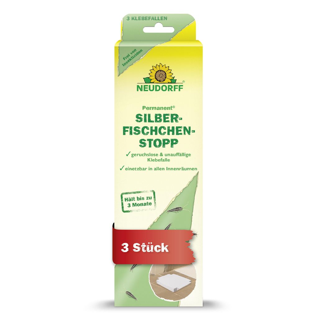 Neudorff Permanent SilberfischchenStopp - 3 Klebefallen Produktbild 