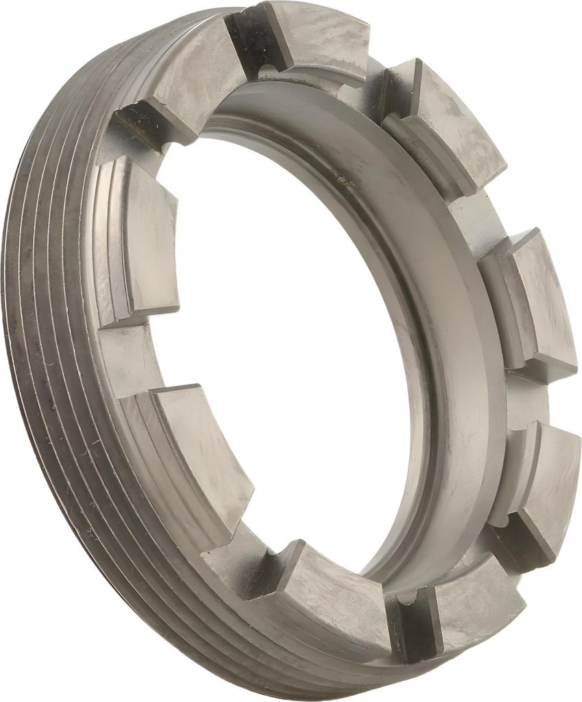 Kronenmutter Lager Antriebswelle SIP Spareparts Ø 54mm, Øi 40mm, H 13,2mm für Vespa 160 GS, 180 SS