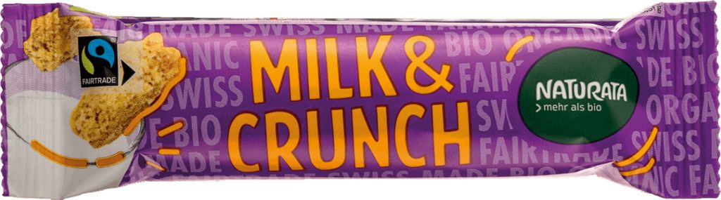 Baton czekoladowy - Milk & Crunch 33g Zdjęcie produktu 