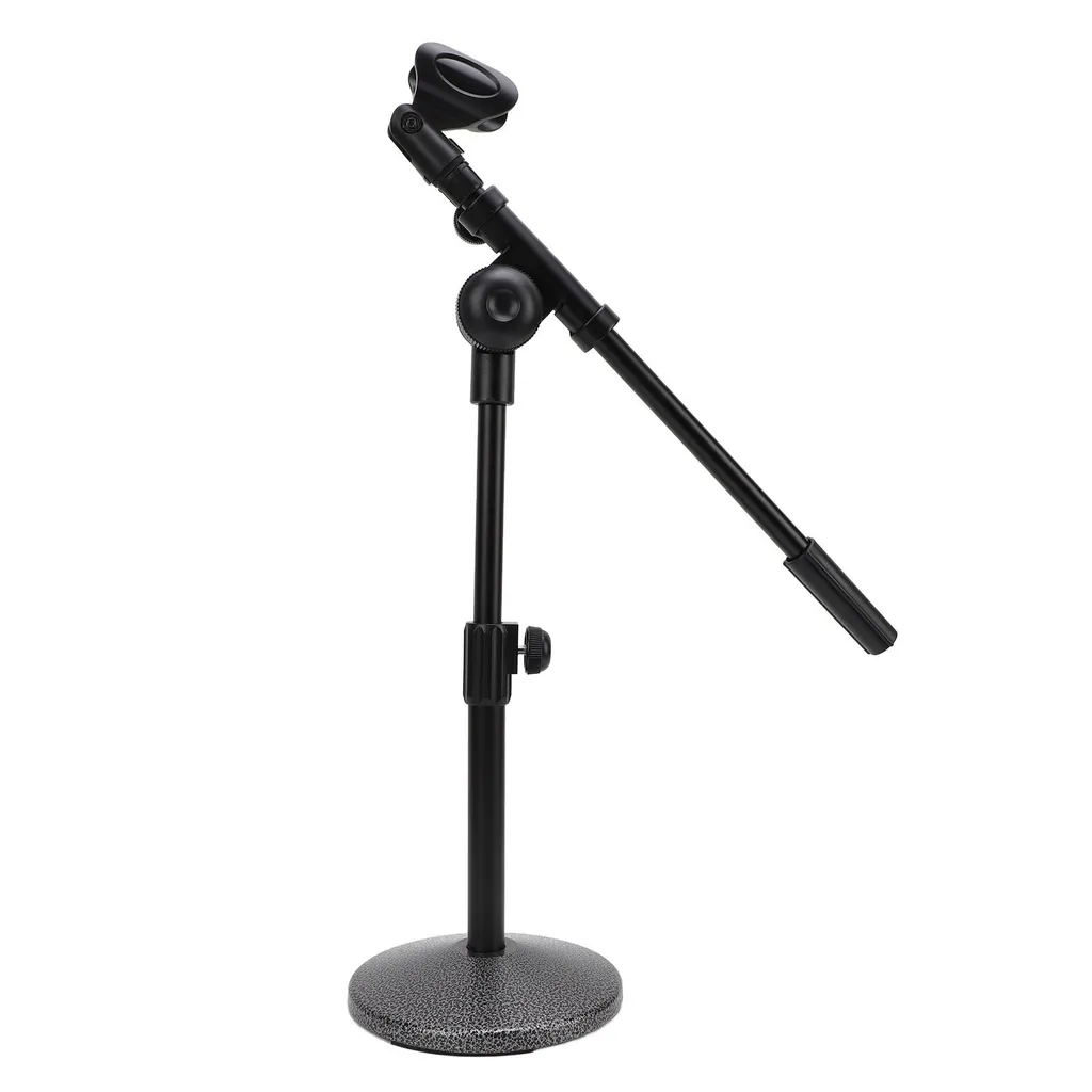 Support de micro de table réglable en hauteur avec pince universelle - 2