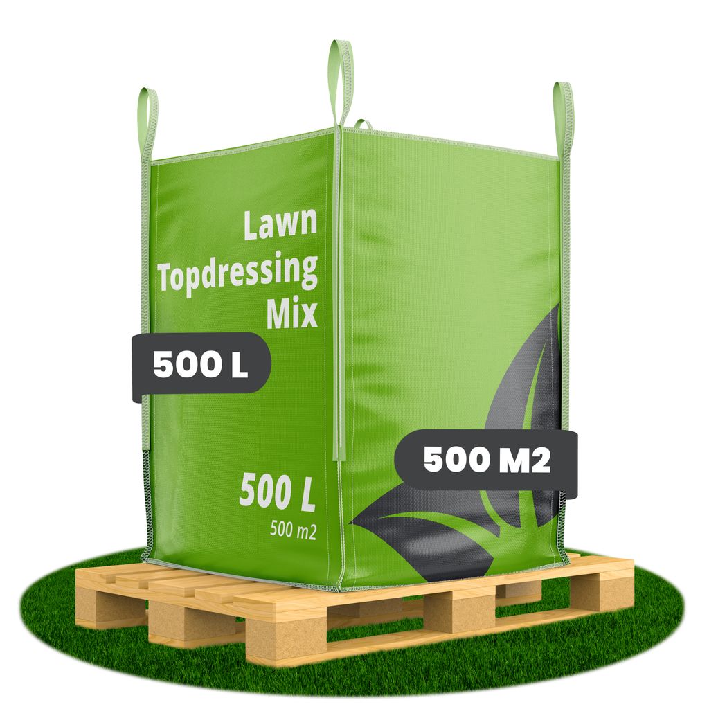 Rasen-Topdressing - Mischung mit Mykorrhiza und Rhizobakterien (Big Bag 500 Liter - für 500m2)- Organifer
