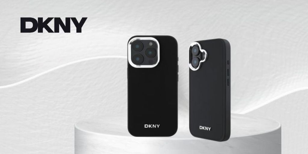 DKNY DKHMP15SPSCMCLK iPhone 15 6.1" schwarz hardcase Plain Logo MagSafe Schutzhülle