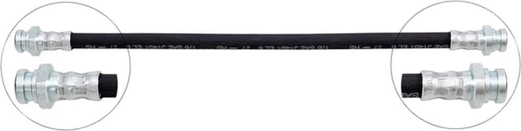 Bremsschlauch 240 mm INN M10x1.0 INN M10x1.0 A.B.S. für NISSAN CHERRY