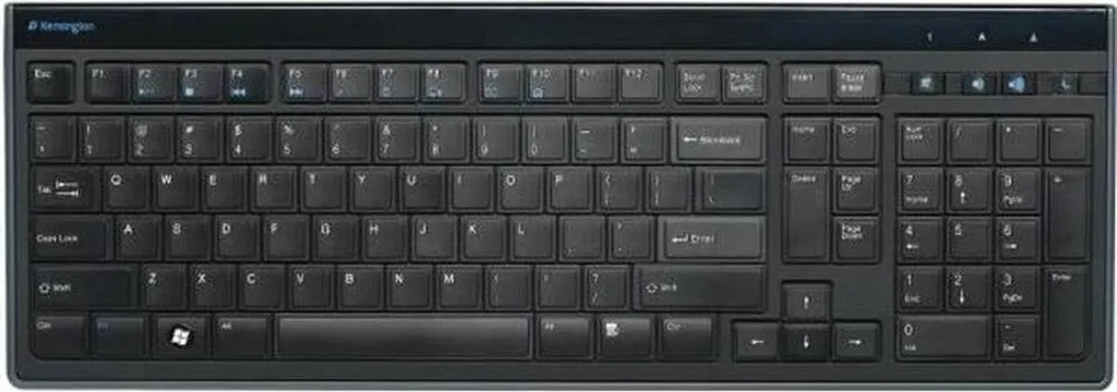 Kensington Advance Fit: Tastiera Silenziosa AZERTY French Nero