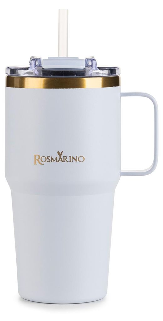 Tazza termica Rosmarino MegaCup Gold 580 ml – Blu e oro Immagine del prodotto 