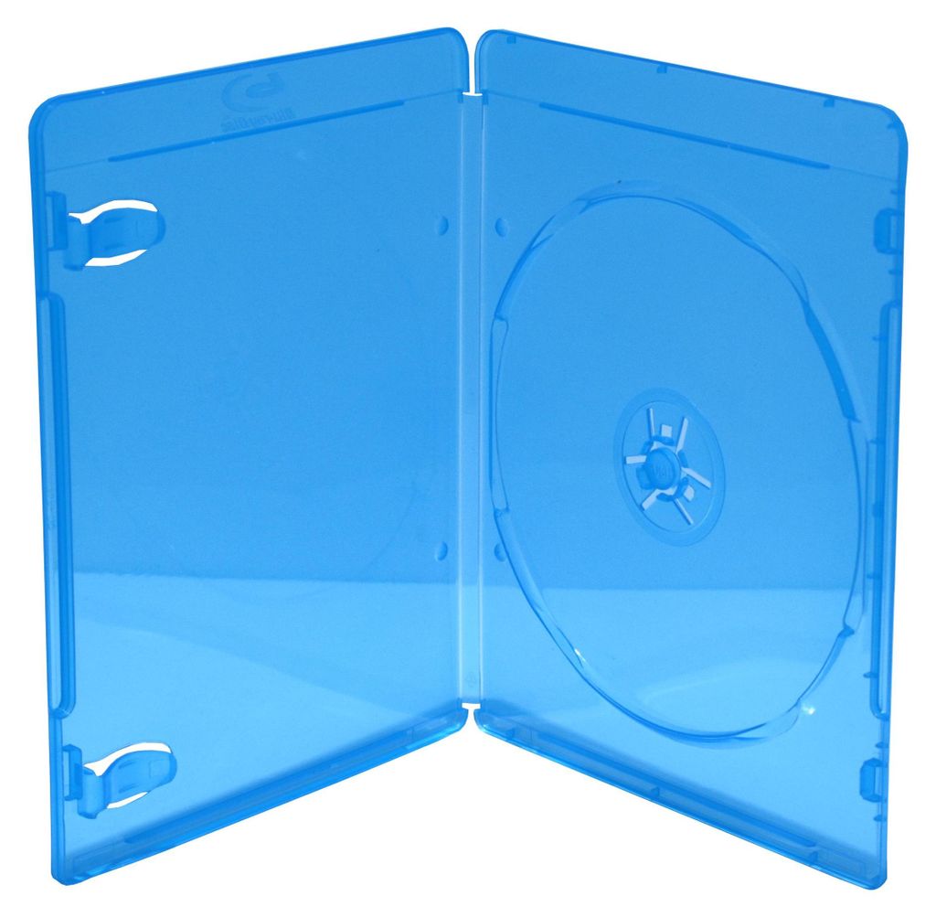 MediaRange BOX39-50, Obal na Blu-ray, 1 disky, Modrá, Obrázek produktu 