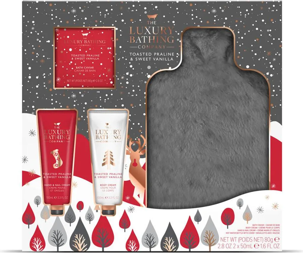 Cofanetto Beauty Natale Vaniglia & Cookies con Borraccia Inox - 4pz