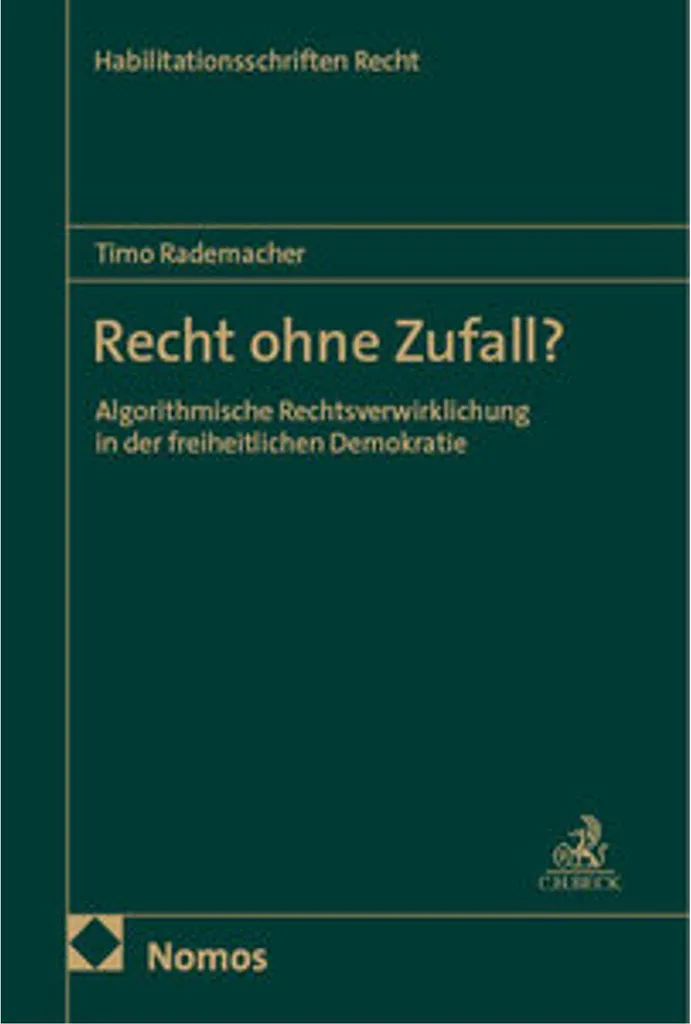 Livre de droit Le droit sans le hasard pour étudiants et juristes