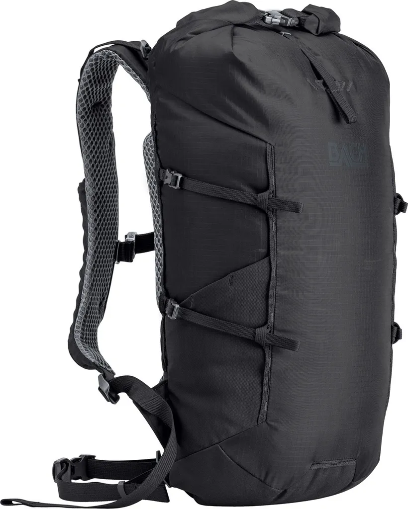 Sac à dos 15L Bach Molecule noir robuste et léger avec fermeture roll-top