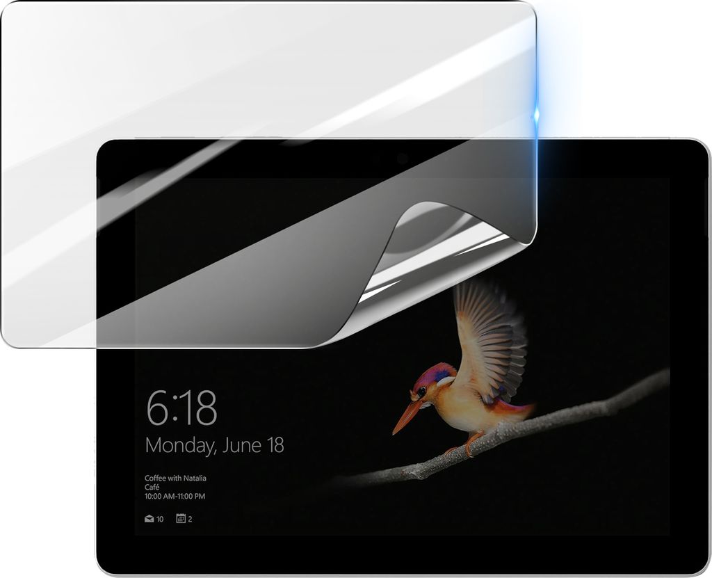 3mk, Stoß- und kratzfester Hydrogel Bildschirmschutz für Microsoft Surface Go 10.1, Transparent